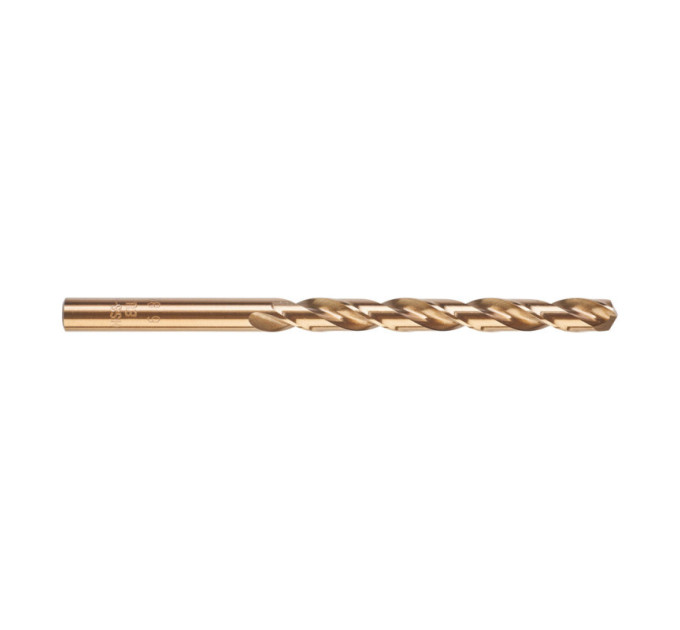 Свердло по металу HSS-Co MILWAUKEE, DIN338, Ø6,8х109х69мм, (5шт)