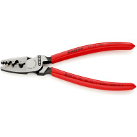 Инструмент для обжима контактных гильз 0,25-16,0мм², 180мм KNIPEX 97 71 180 SB, фосфатированный