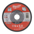 Диск отрезной по металлу MILWAUKEE, SCS 41/115х3 PRO+, Ø115мм