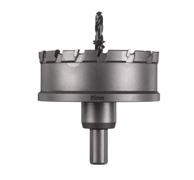 Цілісна коронка Holesaw TCT MILWAUKEE для сталі/нержавіючої сталі, Ø85мм