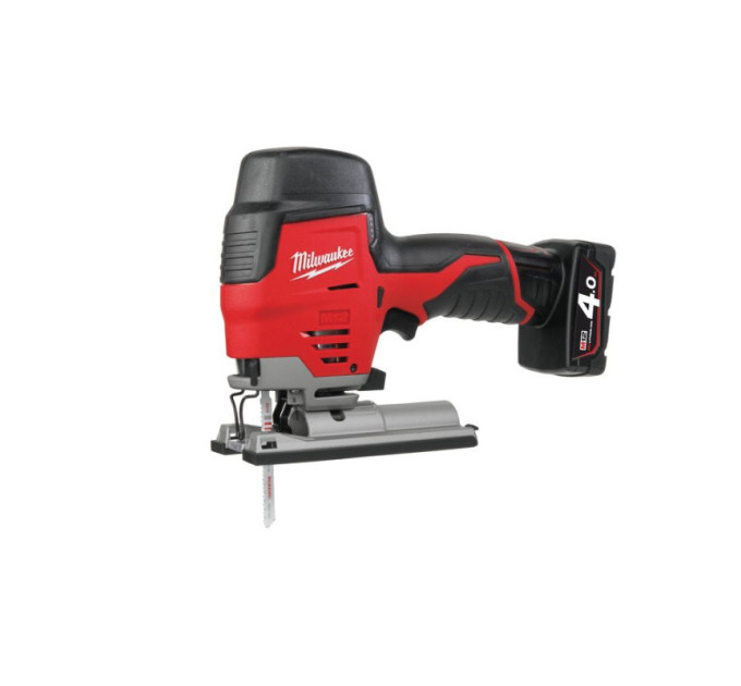 Пила лобзиковая аккумуляторная MILWAUKEE M12 JS-402B (ЗУ+2акк.Х4Ач+сумка)