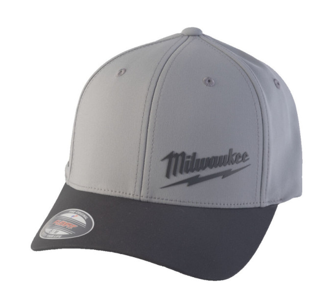 Бейсболка PERFORMANCE MILWAUKEE BCP DGR, дышащая, темно-серая, L/XL