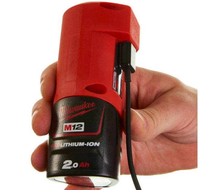 Адаптер-зарядное устройство MILWAUKEE M12 BC USB (для одежды с подогревом М12)