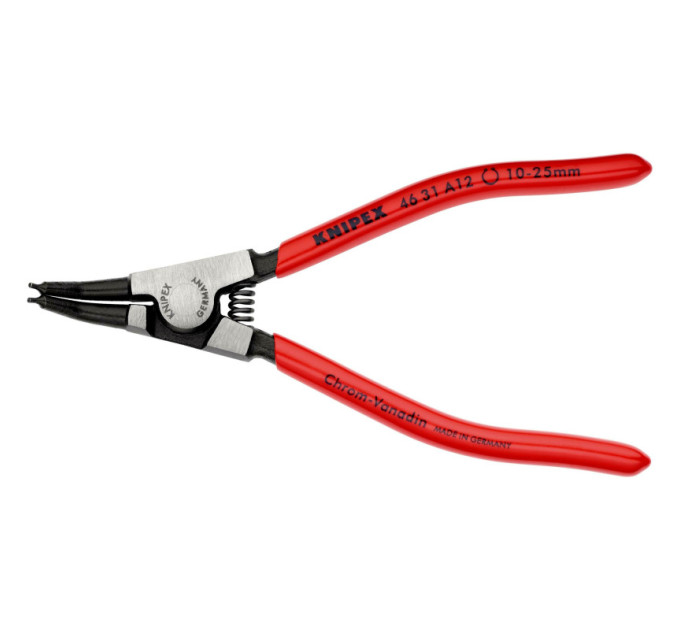 Щипцы для наружных стопорных колец загнутые 45°, Ø8-13мм KNIPEX 46 31 A12, Ø0,9мм