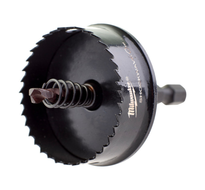 Коронка по металлу SHOCKWAVE MILWAUKEE (1/4'' Hex), Ø38мм