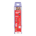 Сверло по металлу RedHEX SHOCKWAVE™ HSS-TiN MILWAUKEE, Ø4,5х76х29мм, (10шт)