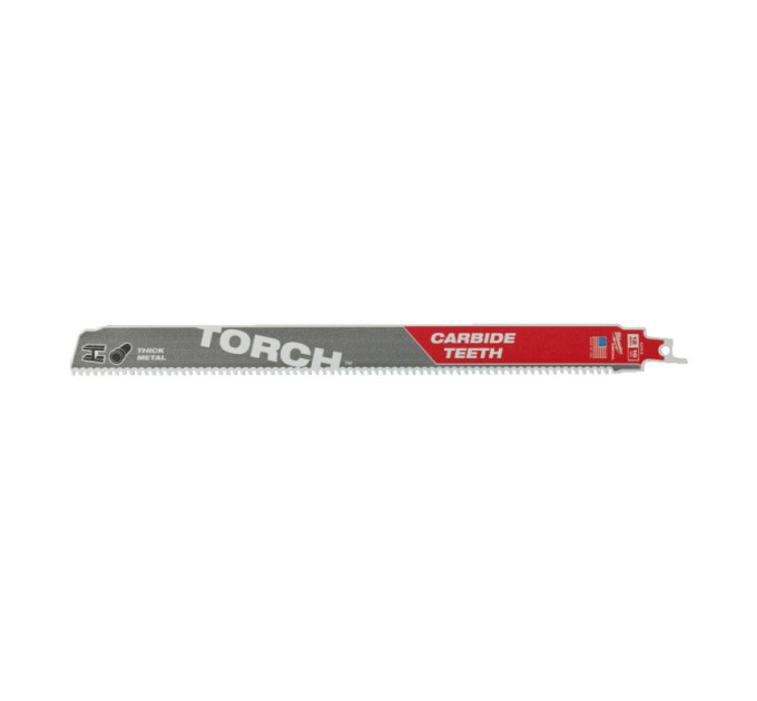 Полотно для сабельных пил TORCH CARBIDE MILWAUKEE, 300х2,5мм, (металлл)