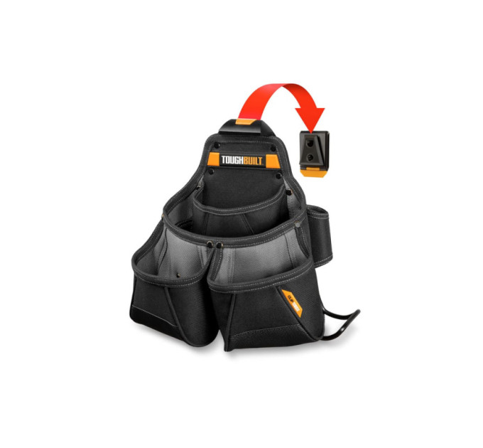 Строительная поясная сумка ClipTech TOUGHBUILT TB-CT-02