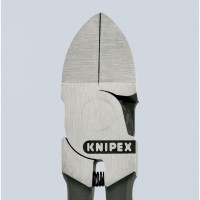 Кусачки боковые (бокорезы) для пластмассы, 160мм KNIPEX 72 01 160, фосфатированные