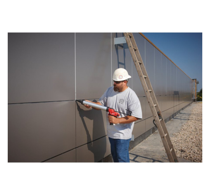 Пистолет для герметика аккумуляторный MILWAUKEE M12 PCG/400A-0 (400мл) (каркас)
