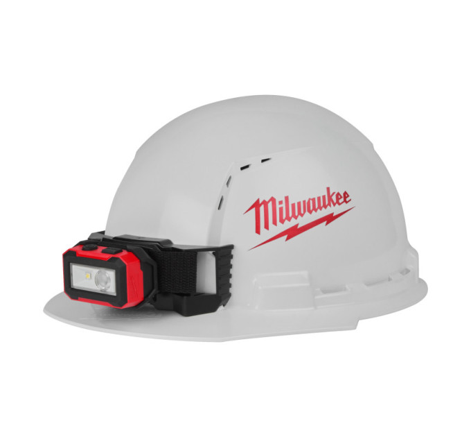 Фонарь светодиодный аккумуляторный налобный Micro-USB MILWAUKEE, IR HL450 450 люменов