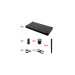 Система стеллажей QBRICK SYSTEM REGULAR 74/32см, 5 полок, 100кг (5901238261872)