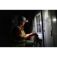 Фонарь светодиодный аккумуляторный налобный (зарядка через USB) MILWAUKEE L4 HL2-301