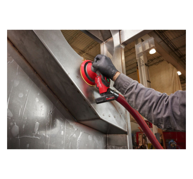 Шліфмашина ексцентрикова акумуляторна безщіткова MILWAUKEE M12 FROS2.5-502X Ø150мм (ЗУ+2ак.Х5Ач)