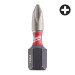 Бита SHOCKWAVE MILWAUKEE, PH1, 25мм, (2шт)