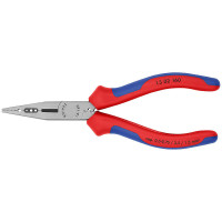 Плоскогубцы для монтажа проводов Ø2,5мм, 160мм KNIPEX 13 02 160, фосфатированные