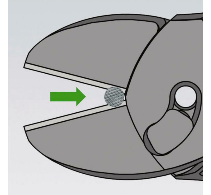 Кусачки боковые (бокорезы) особой мощности TwinForce, Ø4,0мм, 180мм KNIPEX 73 71 180,фосфатированные