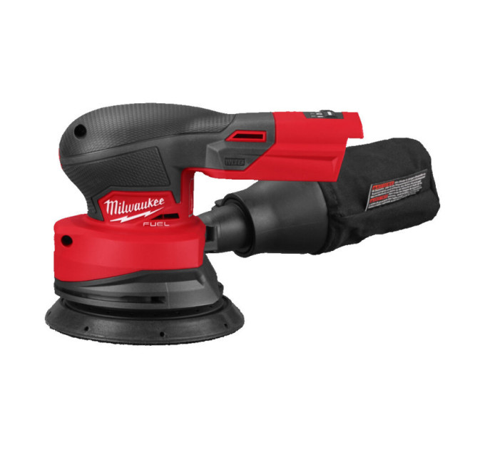 Шлифмашина эксцентриковая аккумуляторная бесщеточная MILWAUKEE M18 FROS125-0B Ø125мм (каркас)
