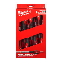 Набор отверток сквозных магнитных HollowCore MILWAUKEE (7шт)