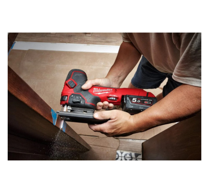 Пила лобзиковая аккумуляторная бесщёточная MILWAUKEE M18 FBJS-0X (каркас+HDкейс)