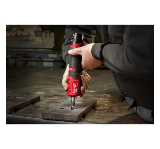 Машина прямошліфувальна акумуляторна безщіткова MILWAUKEE M12 FDGS-0 (каркас)
