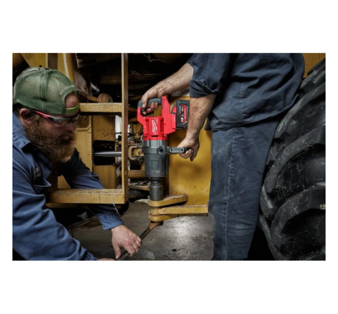 Гайковерт акумуляторний безщітковий MILWAUKEE 1'' (2711Нм) M18 ONEFHIWF1DS-121C, з кільцем (ЗУ+1ак.)