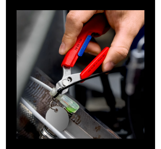 Кусачки Electronic Slim Knips, Ø1,6мм, 150мм KNIPEX 78 03 150