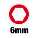 Викрутка наскрізна HollowCore MILWAUKEE, SW 6мм