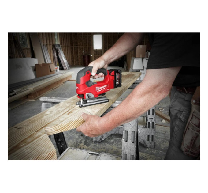 Пила лобзиковая аккумуляторная бесщёточная MILWAUKEE M18 FJS-0X (каркас+HDкейс)