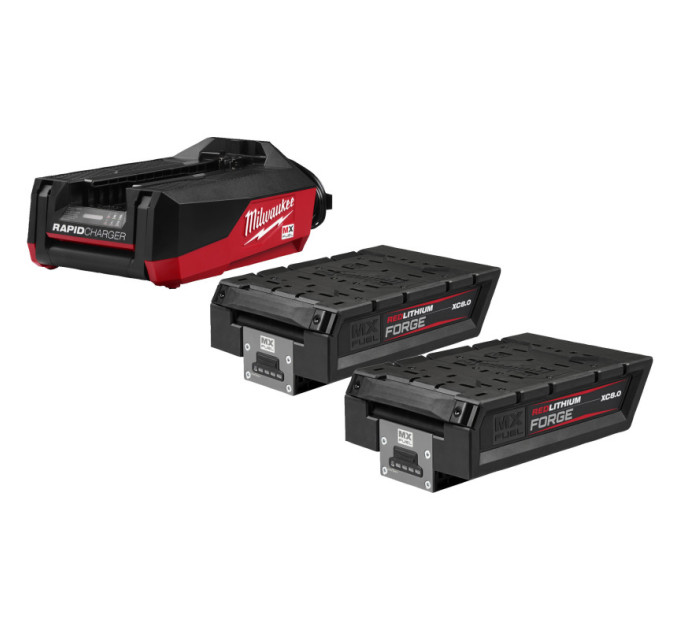 Энергокомплект MXF FORGENRG-802FC (зарядное устройство, 2 аккум. 8 А/ч MXF FORGE™)