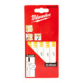 Полотна для лобзика T144DF Bi-Metal MILWAUKEE, 75х4,0мм, (5шт)