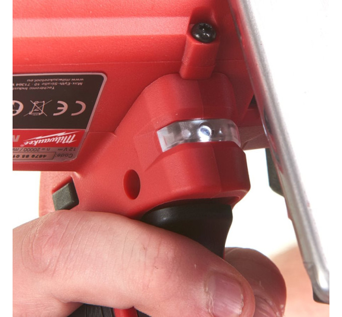 Пила дисковая универсальная аккумуляторная бесщёточная MILWAUKEE M12 FCOT-0, Ø76 (каркас)