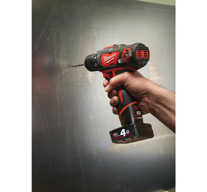 Дриль-шуруповерт акумуляторний MILWAUKEE M12 BDD-0 (30 Нм) (заміна на 4933499683)