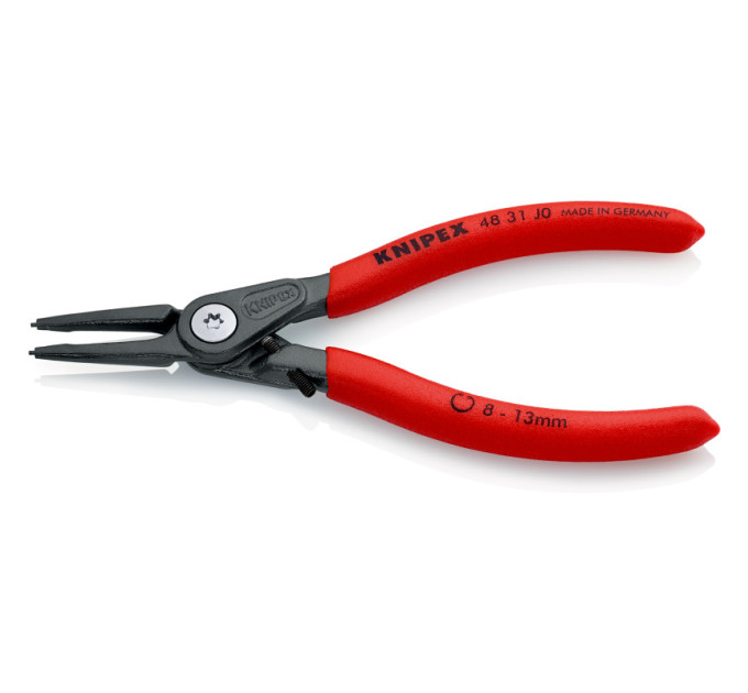 Щипцы прецизионные для внутренних стопорных колец прямые, Ø8-13мм KNIPEX 48 31 J0, Ø0,9мм
