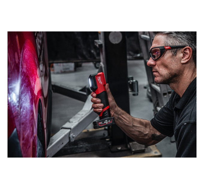 Фонарь светодиодный аккумуляторный для цветоподбора MILWAUKEE M12 CML-401 (ЗУ+1акк.Х4Ач)