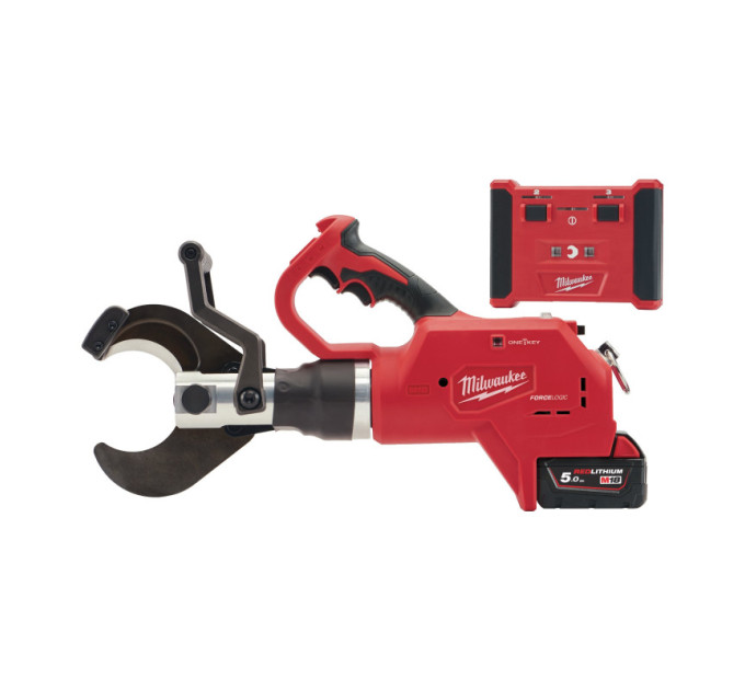 Кабелерез гидравлический аккумуляторный (подземный) MILWAUKEE M18 HCC75R-502C ONE-KEY(ЗУ+2Х5Ач+кейс)