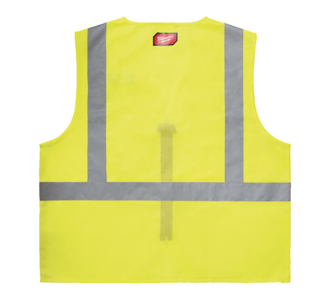 Жилет сигнальный Hi-Viz MILWAUKEE, желтый (4XL/5XL)
