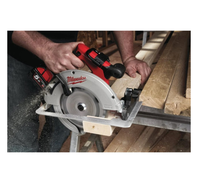 Пила дисковая аккумуляторная бесщеточная MILWAUKEE M18 BLCS66-0X Ø190мм (кейс+HDкейс)