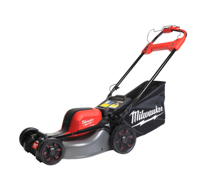 Газонокосилка аккумуляторная бесщёточная самоходная MILWAUKEE, M18 F2LM46-802 (2х18В), 46см