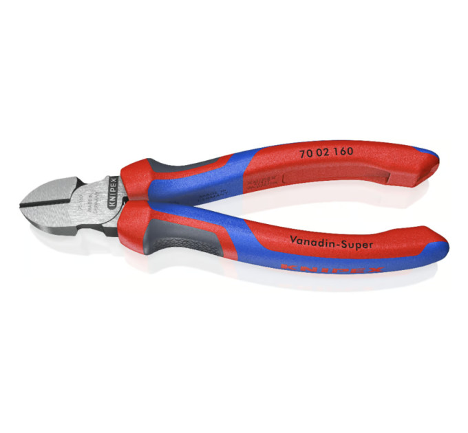 Кусачки боковые (бокорезы), Ø4,0мм, 160мм KNIPEX 70 02 160, фосфатированные