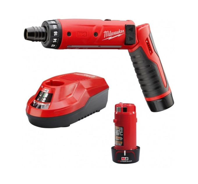 Акумуляторна викрутка MILWAUKEE M4 D-202B крутий.