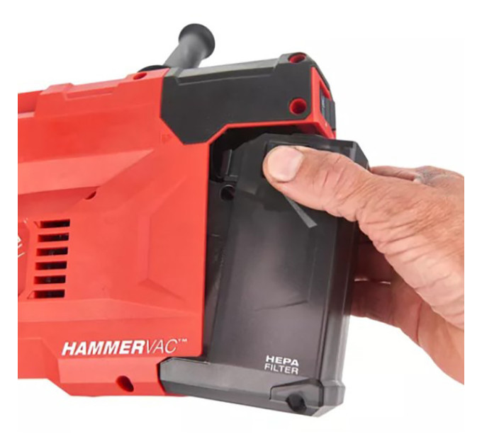 Система видалення пилу акумуляторна MILWAUKEE M12 UDEL-201B (L-клас) (ЗУ+1акк.Х2Ач+сумка)