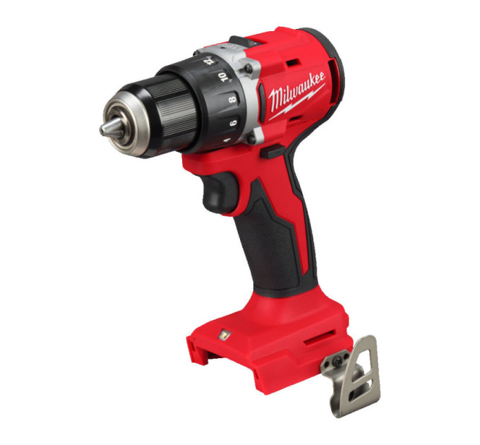 Дриль-шуруповерт акумуляторна безщіткова MILWAUKEE M18 BLDDRC-0X (60Нм) (каркас+HDкейс)