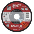 Диск универсальный (резка / зачистка по металлу) MILWAUKEE, SC / SG 27 / Ø125x1.9мм