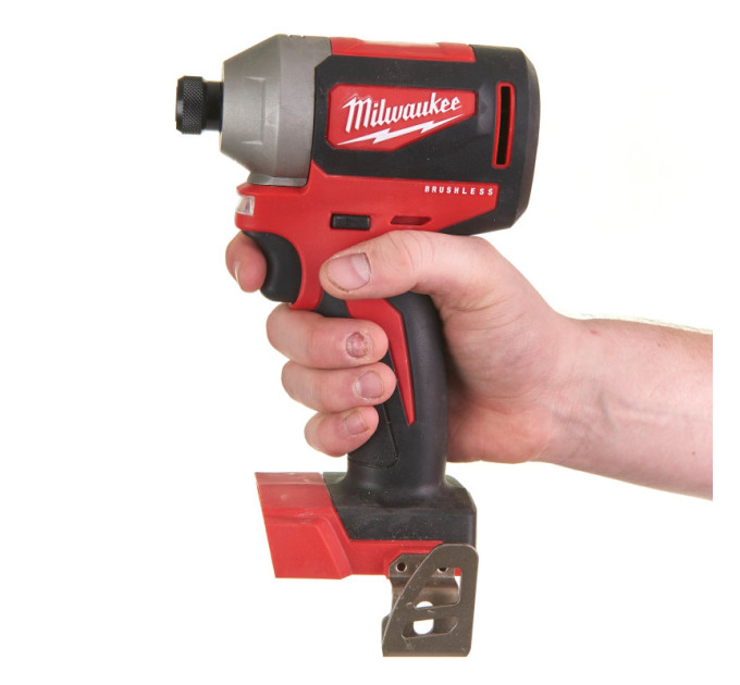 Шуруповерт ударний акумуляторний безщітковий MILWAUKEE (180Нм) M18 CBLID-0 (каркас)