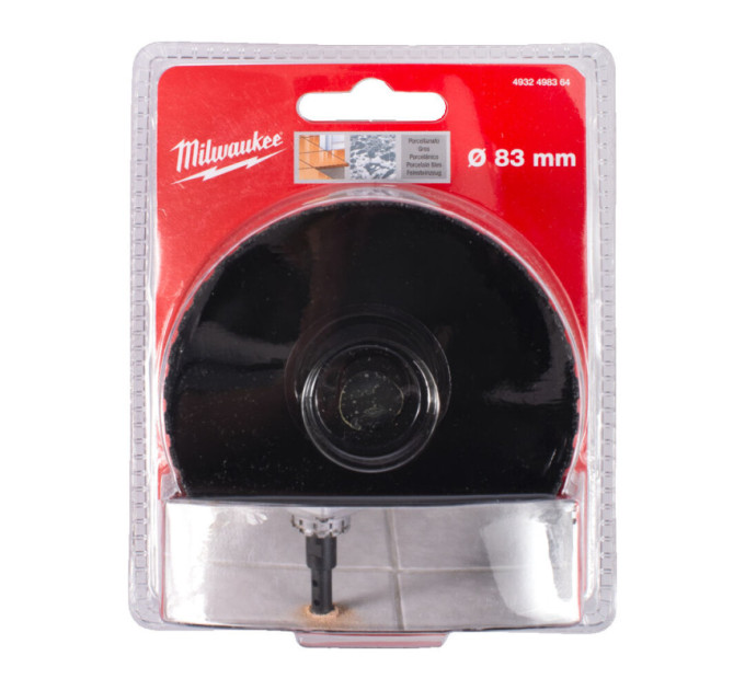 Коронка алмазная Diamond Max MILWAUKEE M14, Ø83мм (сухое сверление)