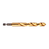 Свердло по металу RedHEX SHOCKWAVE™ HSS-TiN MILWAUKEE, Ø10,5х122х78мм