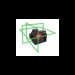 Нивелир лазерный аккумуляторный 3D MILWAUKEE M12 A3PLO-401C (360˚, зелёный луч) (ЗП+1акк.Х4Ач+кейс)