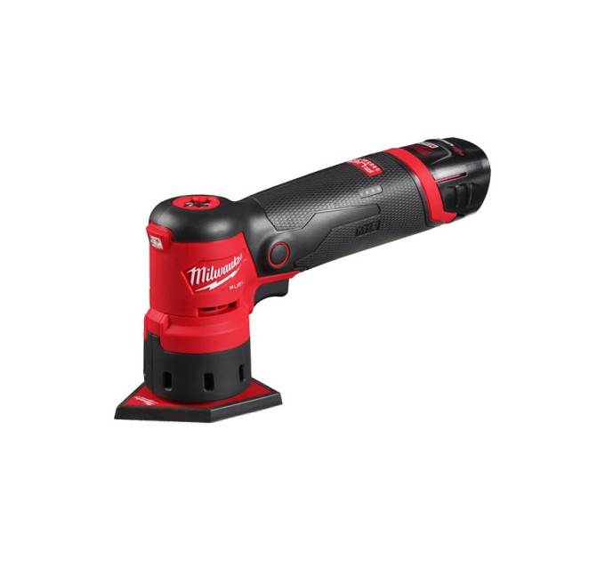 Шліфмашина вібраційна акумуляторна безщіткова MILWAUKEE M12 FDSS-422X (ЗУ+2акк.+HDкейс)