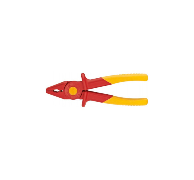 Плоскогубцы захватные из пластмассы, 180мм KNIPEX 98 62 01, изолированные